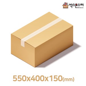 무지 택배박스 J-82 (550x400x150 / BA골 / 로터리 / 10매)