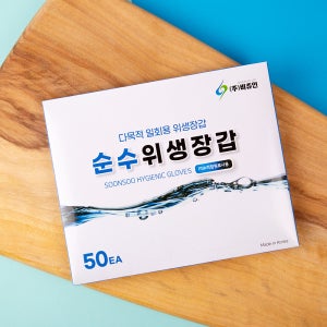비츄인 순수 위생장갑 비닐장갑 조리 업소 가정용 청소 주방 요리 E009 50매, 1개