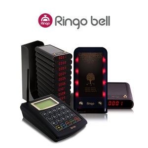 링고벨 진동벨 1+20 게스트페이져 GP-300R 로고무료