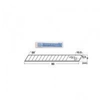 [NT커터] 3200 커터칼날 BA-150 / [10개입]