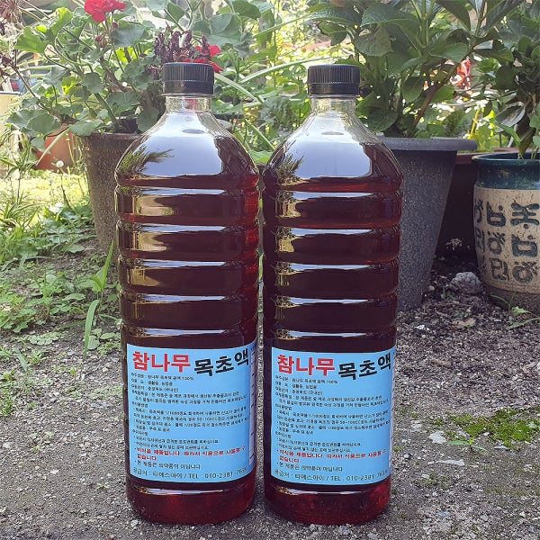 참나무 목초액 원액 1.8리터 X 2병