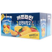 카프리썬 주스 멀티비타민, 망고, 사파리 스테비아 200ml X 20팩