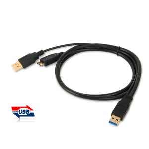 USB 3.0 마이크로 B타입 데이터 Y케이블