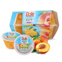 Dole 후룻볼 복숭아 113G*4