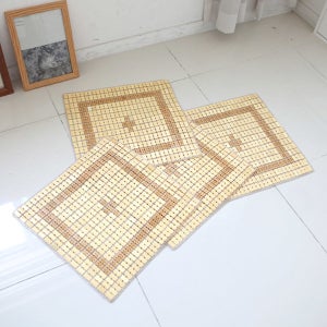 대나무돗자리 쇼파용마작방석 대나무방석 의자용 차량방석 쇼파방석 대나무 방석 시리즈