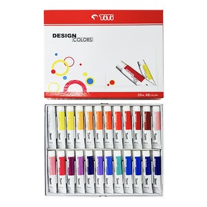 티티 티프라임 전문가용 디자인물감 20ml 48색 세트 [입시전용]