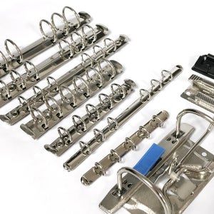 6공 바인더 O링 D링 바인더 부속 모음 북아트 다이어리 재료 리벳 레바 파일 재료 부속