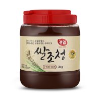 [경일식품] 국산 쌀조청 3kg