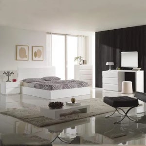 [저스트모던] 댄디 하이그로시 퀸 베드룸세트