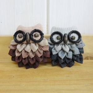 부엉이 커플 브러치 만들기 DIY키트