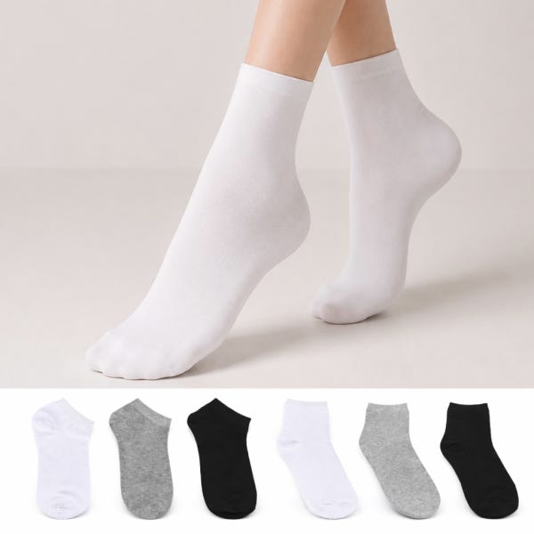 하이언더바 국산 양말 10켤레 여자 남자 무지 단목 중목 장목 롱 긴 흰 학생 교복