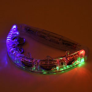 LED발광탬버린(투명)