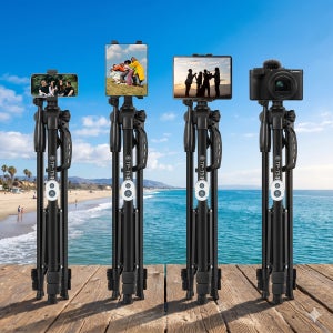 SMJ 카메라 여행용 휴대용 삼각대 스마트폰 브이로그 태블릿 Z폴드+블루투스 리모컨