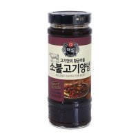 CJ 백설 소불고기 양념 500g