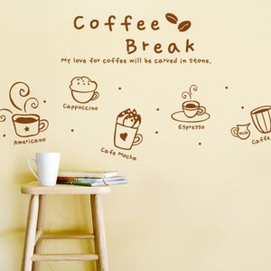 그래픽스티커 로티(커피,카페) (hugh)