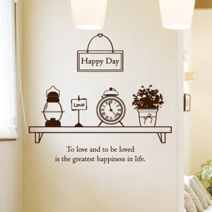 그래픽스티커 멜리나2(주방,선반,화분) (hugh)