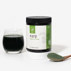 쑥분말 가루 180g 국산 100% 쑥라떼