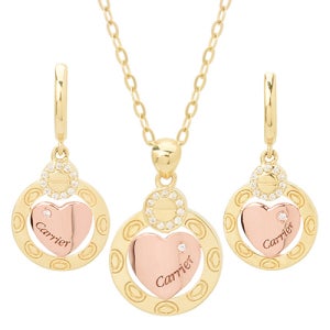 18K 센토리아 세트 (목걸이,귀걸이)