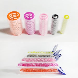 헤어롤 찍찍이 구르프 셀프 파마롯드 웨이브펌 헤어 롯드