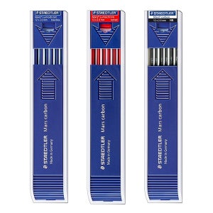 스테들러 칼라홀더심 12x2.0mm 204 12심입 낱개