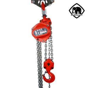 엘리펀트 수동 체인블럭 일본 체인블록 호이스트 C21시리즈 C21-5