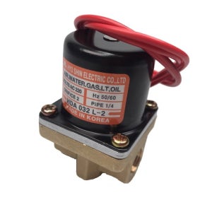 효신전기 솔레노이드밸브 HDA 032L 물공기용 8A 2포트밸브