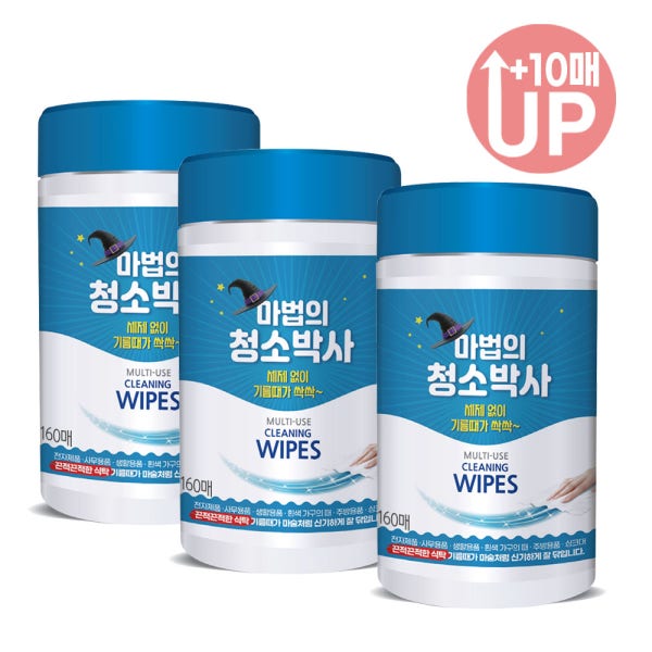 마법의 청소박사 세정 물티슈 식탁 주방 인덕션 가스후드 청소 티슈 찌든때 기름때 제거