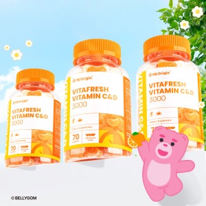 엔젯오리진 비타민젤리 비타프레쉬 멀티 비타민 C D 3000 70구미 3통