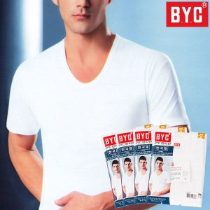 남성 반팔런닝 고급 면100% BYCMZ1903 90-110호 4매