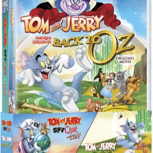 톰과 제리 더블팩 - 오즈의 마법사: 돌아온 톰과 제리 & 스파이 대작전 (2disc 한정판) (7월14일 예정)