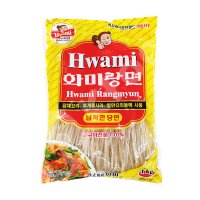 화미 납작당면 1kg 화미랑면 화미제당 중국당면 넙적당면 당면사리 고구마전분