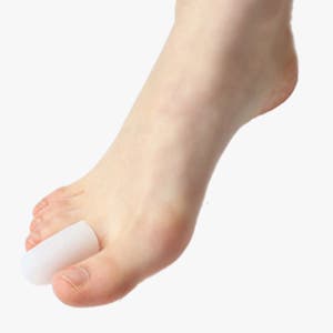발가락 골무 보호 젤 쿠션 실리콘 발가락링