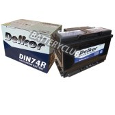 델코 배터리 DIN74L