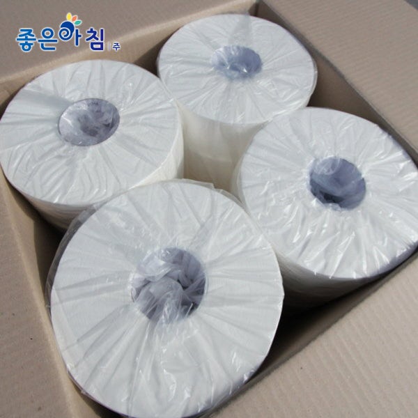 점보롤 화장지 무형광 2겹 90M 업소용 대용량 휴지 16롤