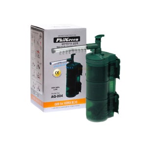 필그린 3단필터 고급형 측면여과기 AQ-004 구피어항 수족관