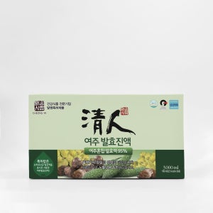 청인 여주발효진액 100ml x 60포, 1개