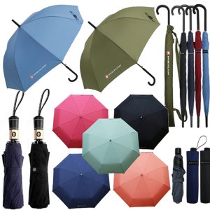 스위스밀리터리 3단우산 가벼운 경량 접이식 자동 명품 고급 튼튼한 2단 장우산